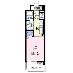 カーサ　フィオ－レの物件間取画像